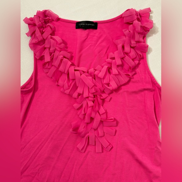 Cable and Gaige magenta Tank Top size S - Picture 4 of 5